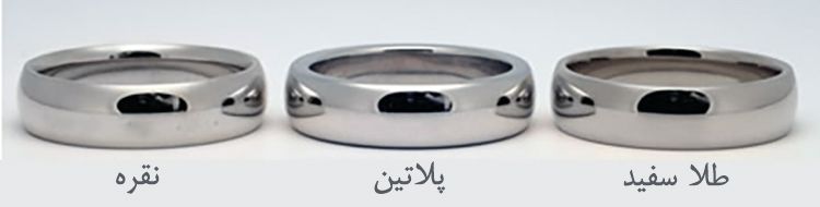 فرق بین پلاتین و طلای سفید چیست ؟