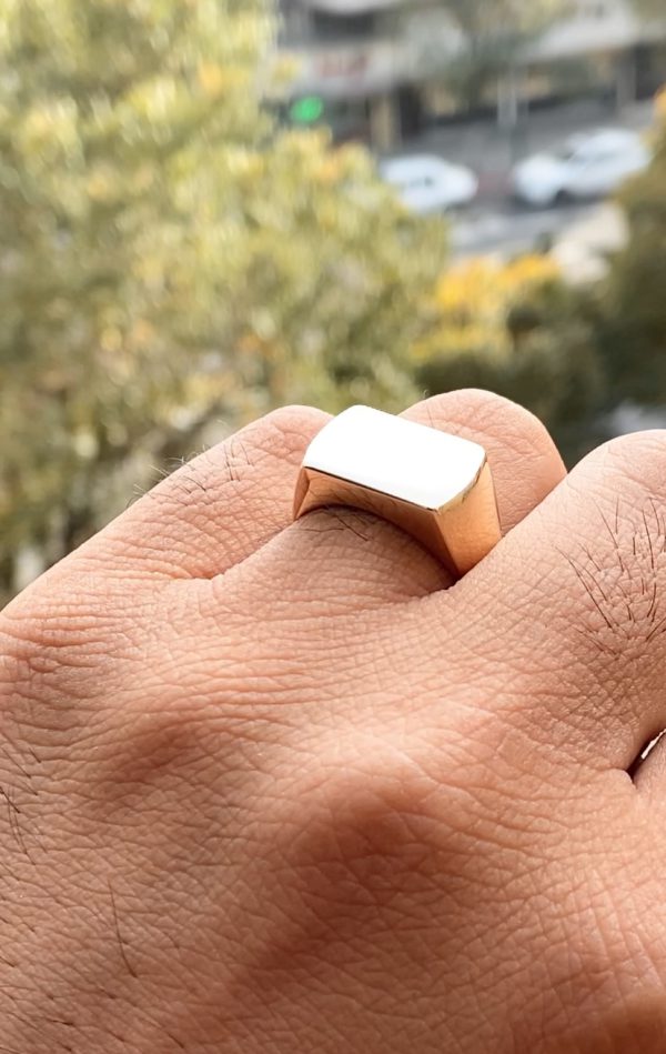 انگشتر طلا مردانه