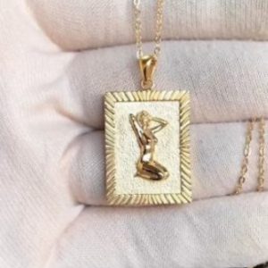 آویز طلا زنانه 1