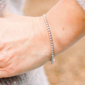 دستبند تنیس طلا 1