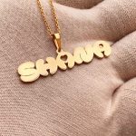 گردنبند طلا اسم شانا