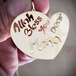 گردنبند طلا اسم مونا