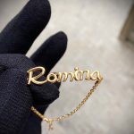 گردنبند اسم طلا رومینا ( ROMINA )
