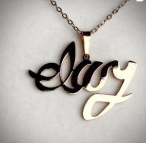 آویز طلا زنانه 3