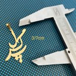 گردنبند اسم طلا پرگل