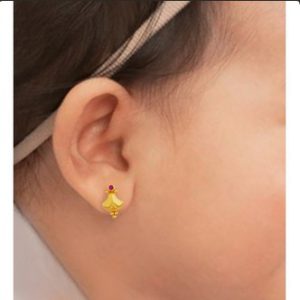 گوشواره طلا بچه گانه 1