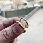حلقه ست طلا کد 21