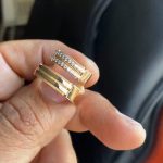 حلقه ست طلا کد 6