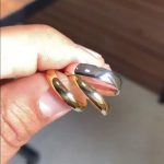 حلقه ست طلا کد 9