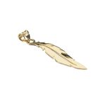 آویز گردنبند طلا 18 عیار شمیم گلد گالری مدل N091